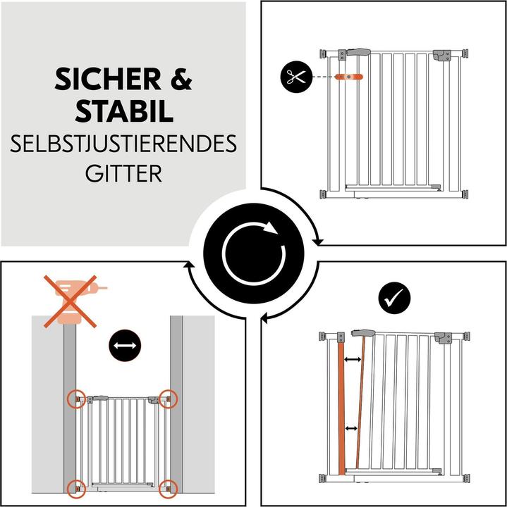 Produktbild Hauck Clear Step 2 White (75 cm)