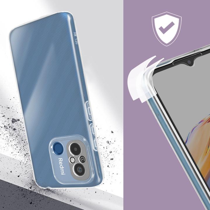 Actual product image Avizar Front and back protective cover, Full Cover Series (Xiaomi Redmi 12C)