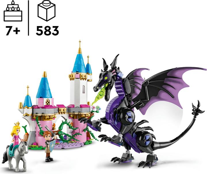 Image du produit LEGO 43240 Maléfique en dragon (43240, LEGO Disney)