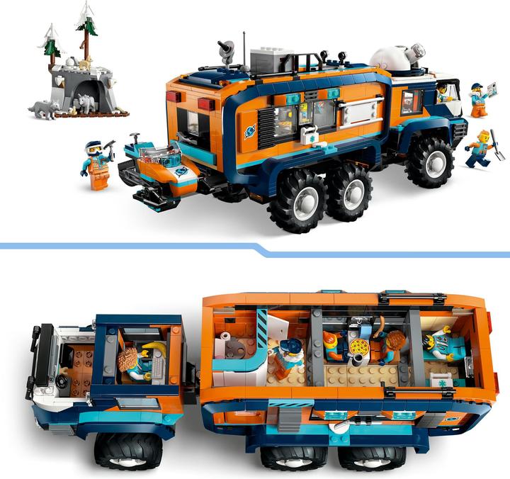 Produktbild LEGO Arktis-Truck mit Labor (60471, LEGO City)