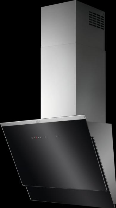 Image du produit AEG DVE 5671 HG noir/inox (Hotte murale)