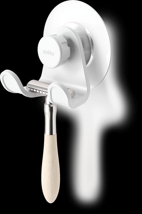 Actual product image Umbra FLEX Adhesive DBL Hook, white