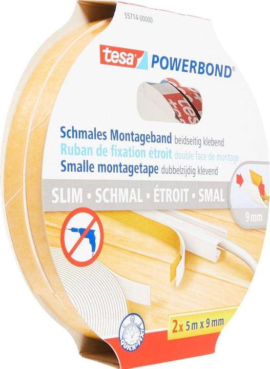 Immagine prodotto tesa Nastro di montaggio Powerbond Slim (9 mm)