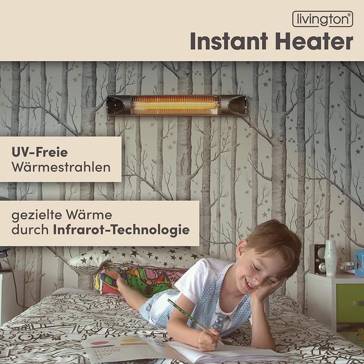 Produktbild Livington Infrarotheizung, Instant Heater (2000 W)