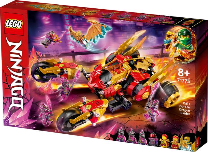 Image du produit LEGO Le raider du dragon d'or de Kai (71773, LEGO Ninjago)