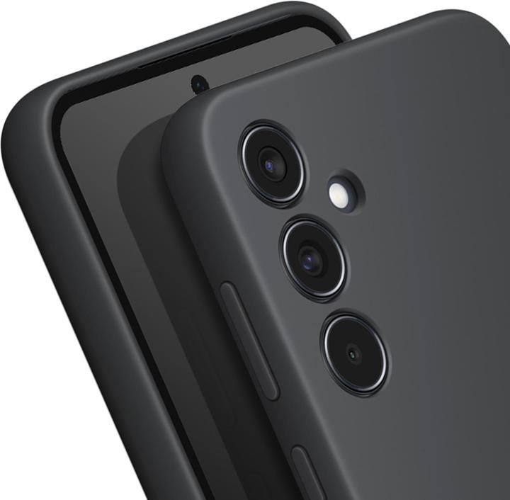 Actual product image Samsung Silicone Case A55 Black (Samsung Galaxy A55)