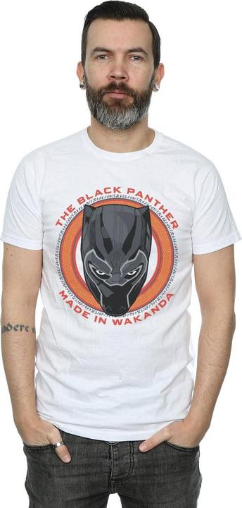 Produktbild Black Panther Made in Wakanda Rotes TShirt (M)