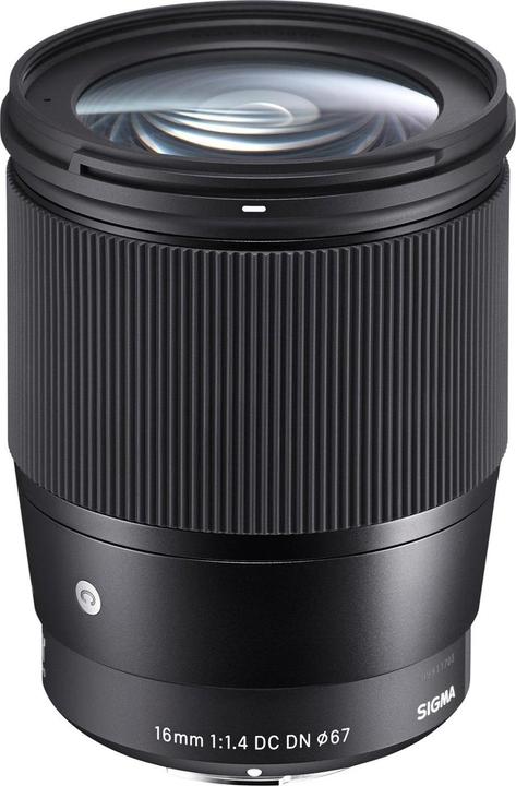 Actual product image Sigma 16 mm F1.4 DC DN Contemporary X-Mount (Fujifilm X, APS-C / DX)