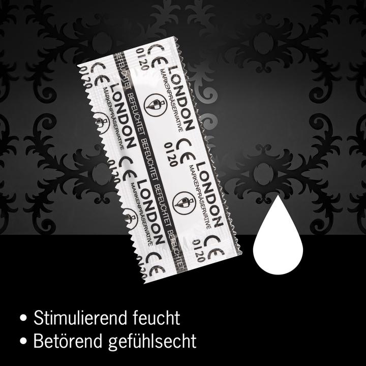Produktbild London Q600 Extra Feucht Kondome – 1000 Stück (1000 Stk.)
