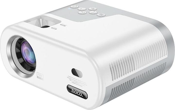 Hoco Headphone with microphone projector with Android software Wi-Fi Bluetooth 720P DT2 white (HD ready, 140 lm)