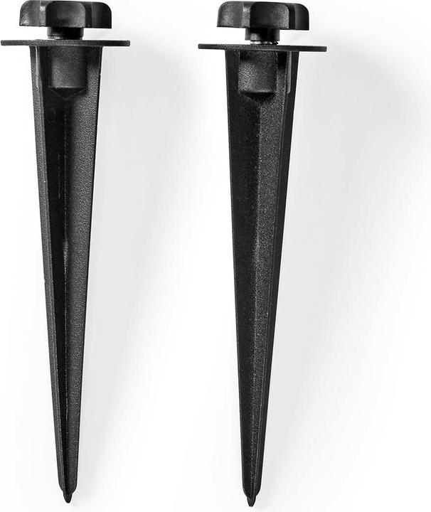 Image du produit Nedis Piquet de terre | 2 pièces | Aluminium | Noir