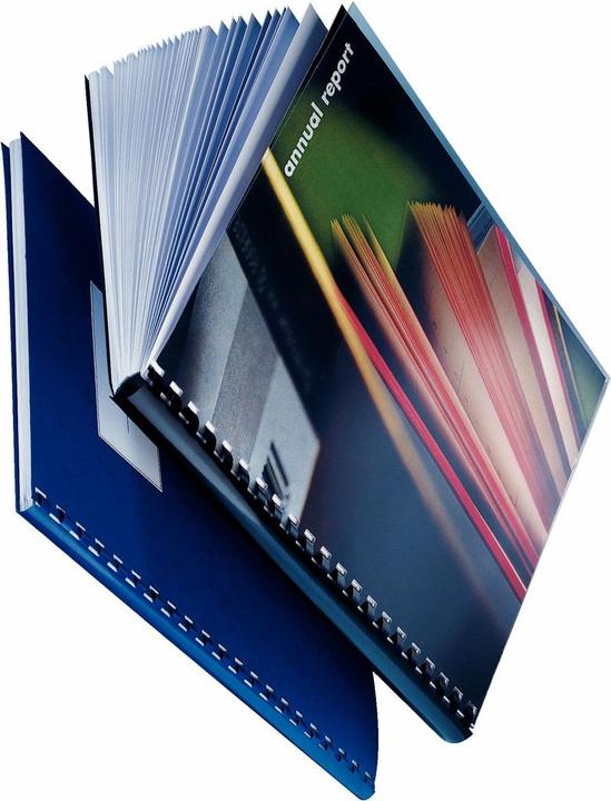 Immagine prodotto Leitz comBIND dorsi di plastica per raccoglitori A4 100 pz. - Ø 6 mm, nero