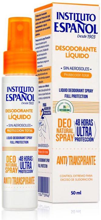 Image du produit Instituto Español Desodorante Liquido Anti Transpirante Spray 50 ml (Spray, 50 ml)