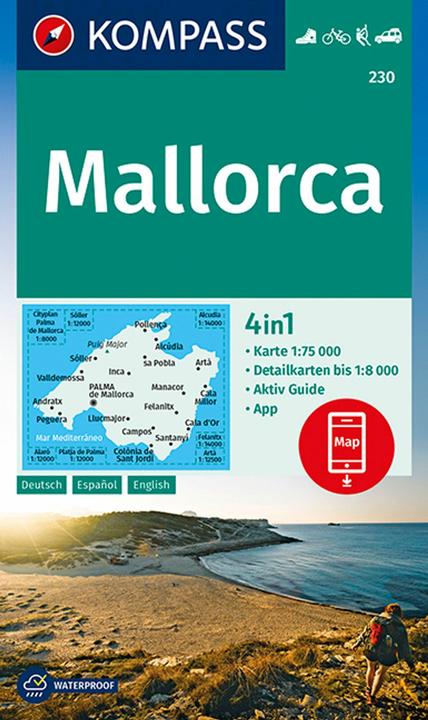 Produktbild Kompass Karte Mallorca