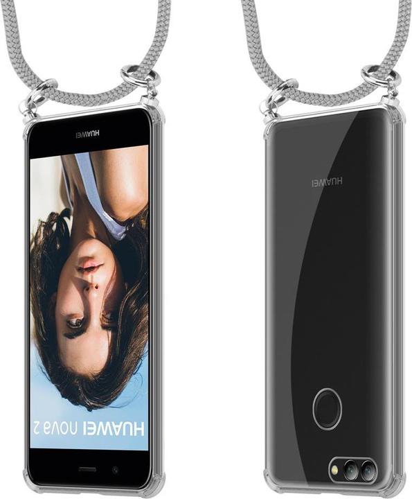 Produktbild Cadorabo TPU Handy Kette SILBER Cover