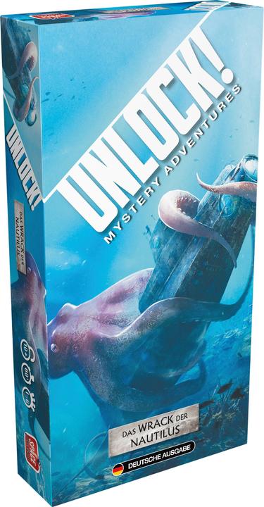 Produktbild Asmodée Unlock! Das Wrack der Nautilus Einzelsze (Deutsch)