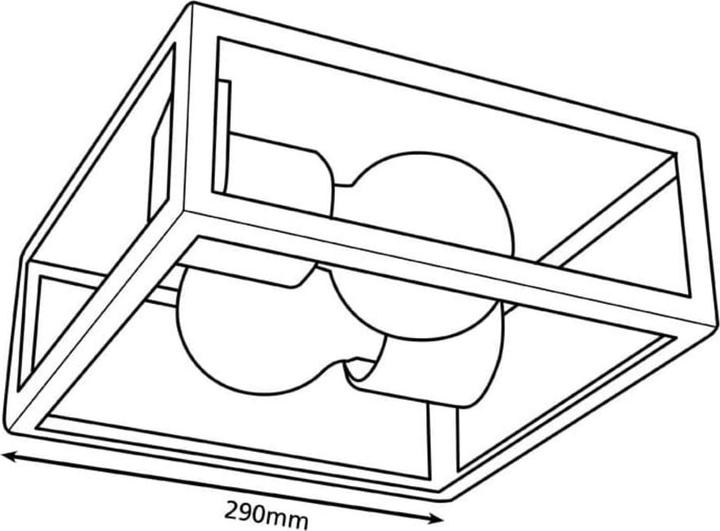 Actual product image EGLO Alamonte 1 (E27, IP44)