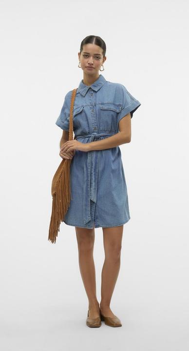 Actual product image Vero Moda VMNOTUS Kurzes Kleid Jeanskleid (XL)