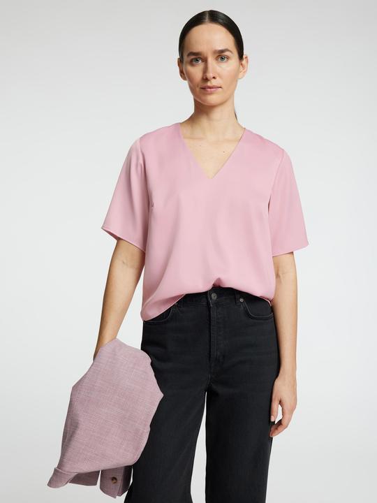 Image du produit Selected Femme Kurzärmeliges Top mit V-Ausschnitt (40)