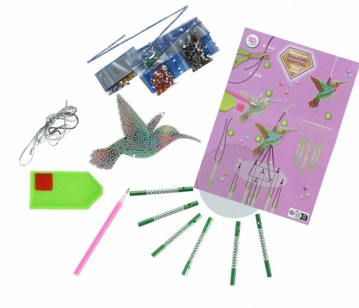 Actual product image Grafix Diamond painting wind chime animal