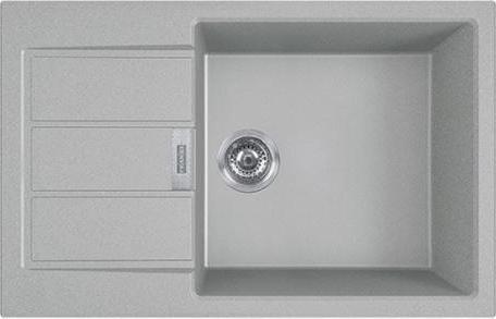 Franke SINK TECTONITE SIRIUS 143.0590.223 GREY (Fitted sink, 50 cm, 78 cm)
