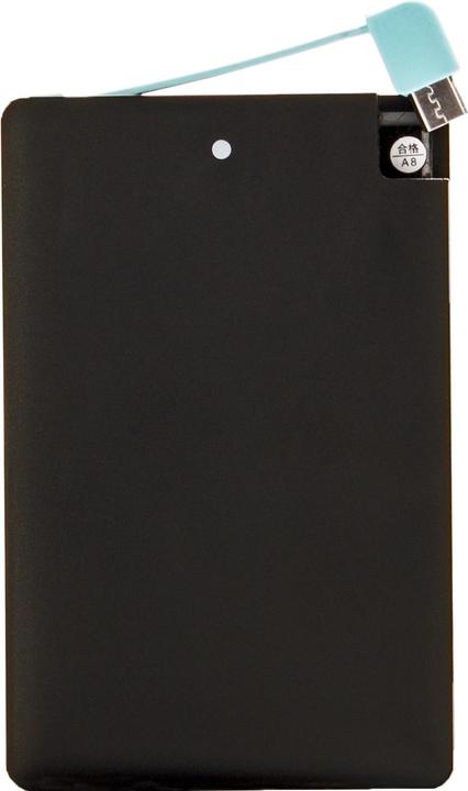 Actual product image Omega OMPB20CCBM power bank Black (2000 mAh)