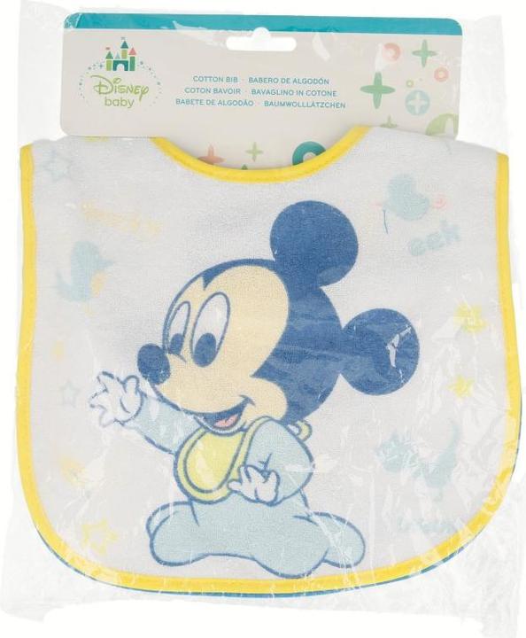 Actual product image Mickey Mouse - Klett-Lätzchen (2 Stück)