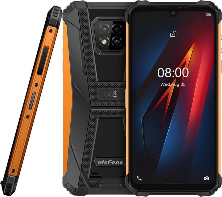 Image du produit Ulefone Armor 8 (64 Go, Orange, 6.10", Double SIM, 16 Mpx, 4G)