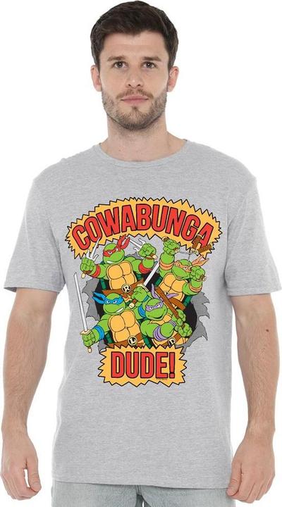 Actual product image Teenage Mutant NT Mens Cowabunga Dude T-Shirt (XXL)