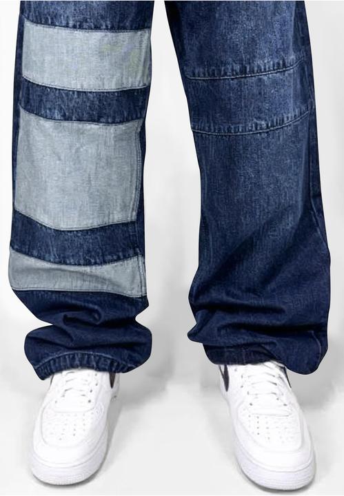 Dada Supreme Patchwork Baggy Jeans - 179931
