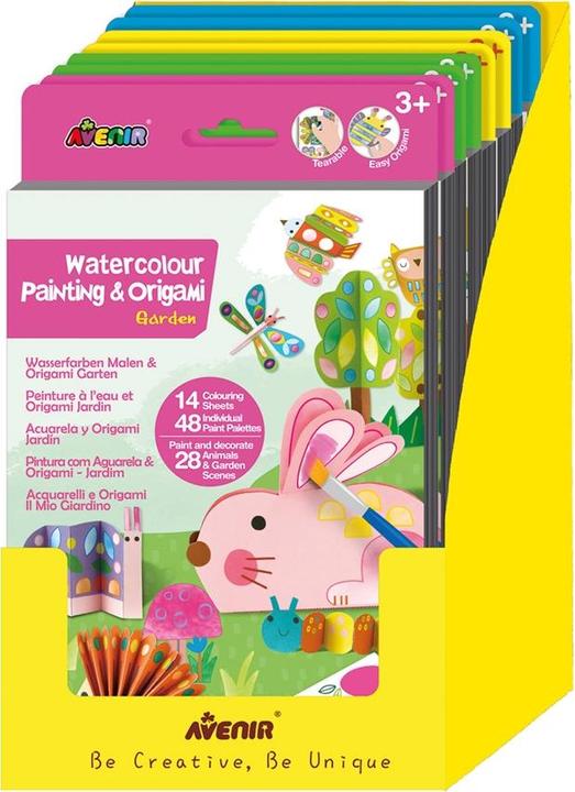 Produktbild Avenir Display Wasserfarben Malen & Origami 4x2ass (MQ8)