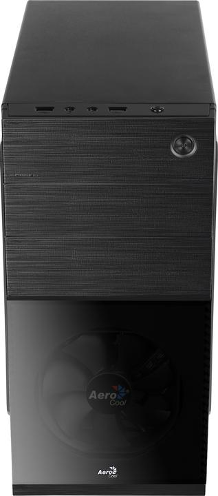Image du produit AeroCool Boitier Mini Tour Micro ATX compatible CS-105 avec fenêtre (Noir) (mATX, Mini-ITX)