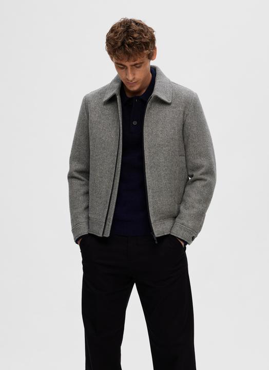 Image du produit Selected Homme Veste courte à fermeture éclair (XXL)