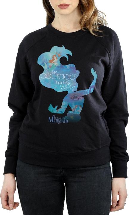 Immagine prodotto Disney Princess Ariel Filled Silhouette Felpa Donna (XXL)