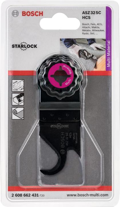 Actual product image Bosch Professional Zubehör HCS Multi Knife ASZ 32 SC, 24 x 11 mm