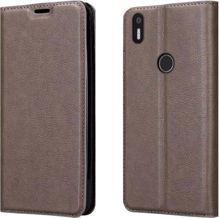 Actual product image Cadorabo Book Invisible Magnet Cover (BQ Aquaris X5 Plus)