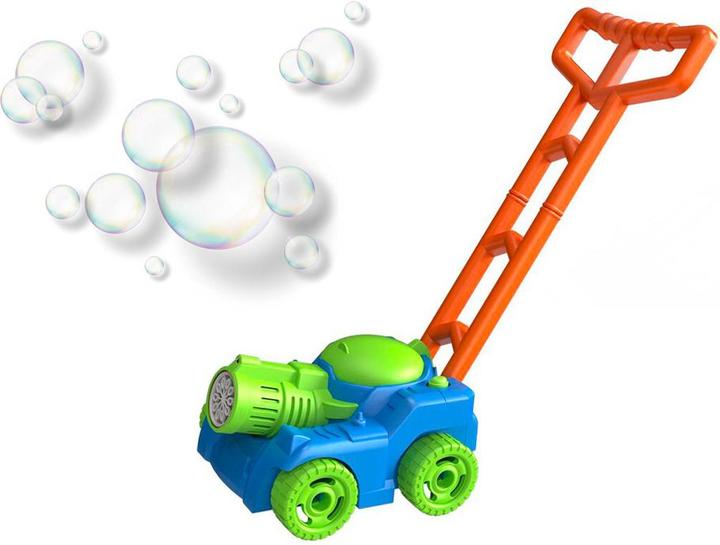 VR Shinecon Spielzeug Rasenmäher Seifenblasenfunktion, Bubble Mower Blau