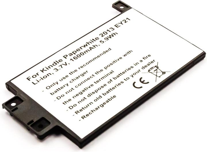 Immagine prodotto AGI Batteria compatibile con Amazon Kindle Paperwhite 2013 - Batteria - 1.600 mAh (1 pz., 1600 mAh)