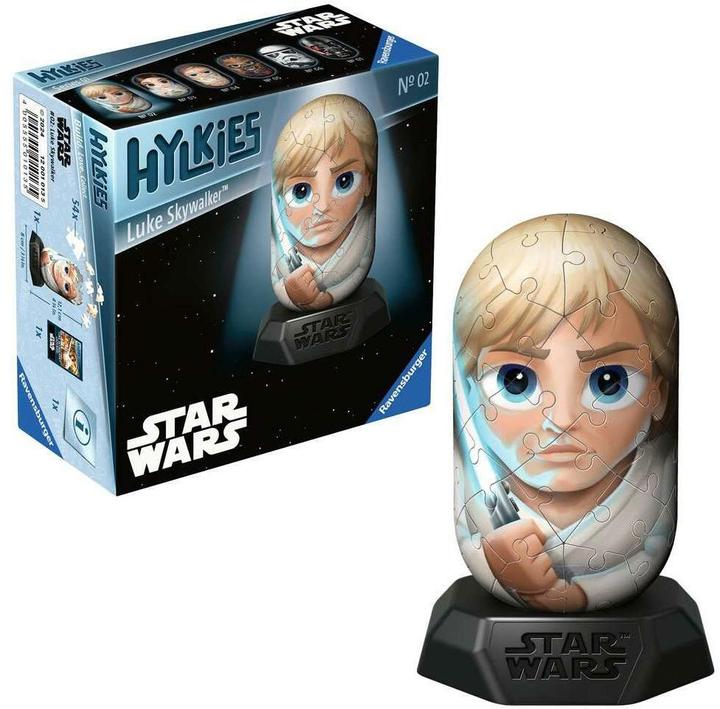 Image du produit Ravensburger Hylkies : La nouvelle série de figurines à assembler soi-même. Figurine #02 - Luke (54 pièces)