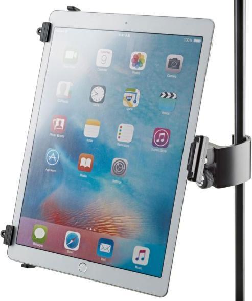 Actual product image K&M 19791 Tablet PC Holder with Microphone Stand