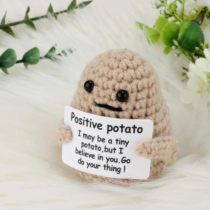 Actual product image I Am Creative Positive Potato (4.50 cm)