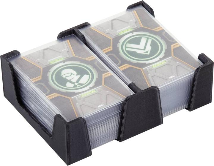 Actual product image Feldherr 63173 - Card holder for playing cards in Mini American Board Game Size - 80 Kart (Plastic)