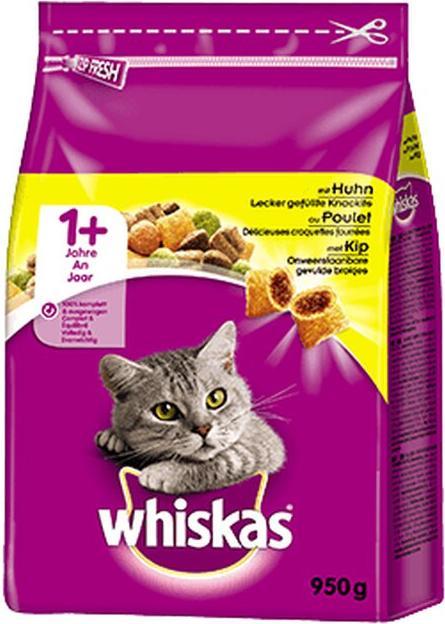 Produktbild Whiskas Trockenfutter Adult Huhn, 950 g (Adult, 1 Stk., 950 g)