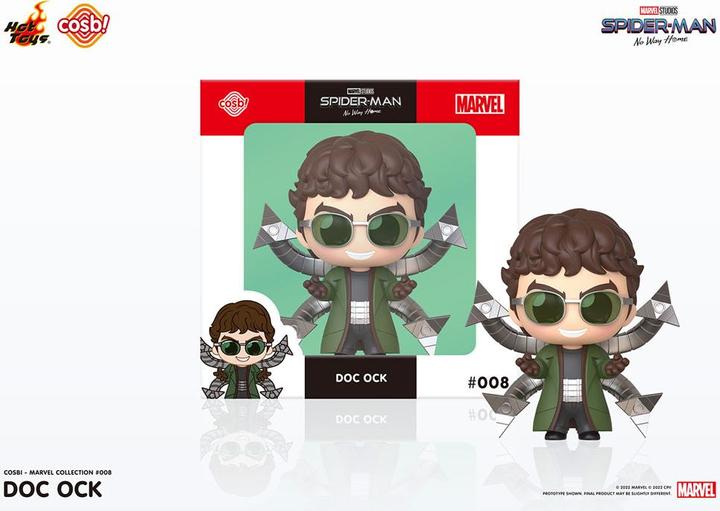 Actual product image Hot Toys Spider-Man: No Way Home figurine Cosbi Doc Ock 8 cm