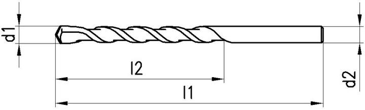 Actual product image Bosch Professional Zubehör Carbide concrete twist drill (12 mm)