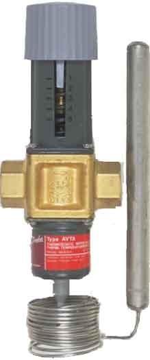 Produktbild Danfoss Vandventil avta muf 10-80 °c ø9,5 1'