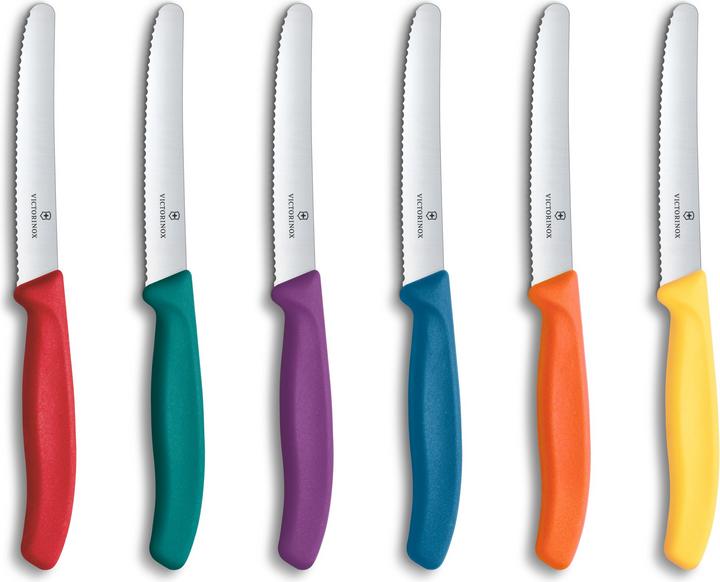 Victorinox Swiss Classic, Tomaten & Tafelmesser, 6tlg, 11cm (11 cm)