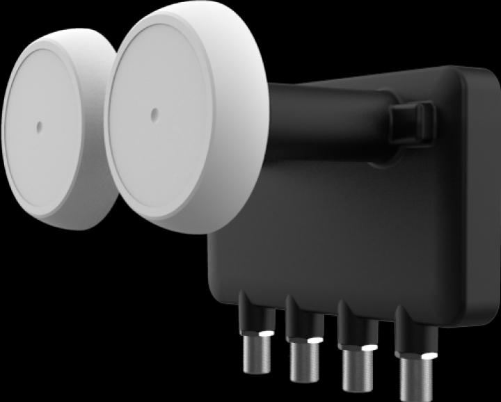 Actual product image inverto Quad Monoblock 6° (Quad LNB, 23mm, 40mm)