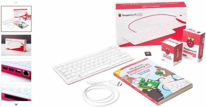 Actual product image Raspberry Pi Pi 400 Computer Kit UK