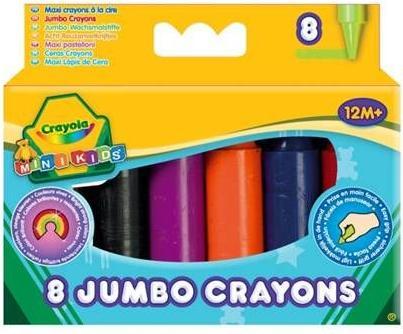 Image du produit Crayola Crayons de cire Jumbo (Multicolore, 8 x)